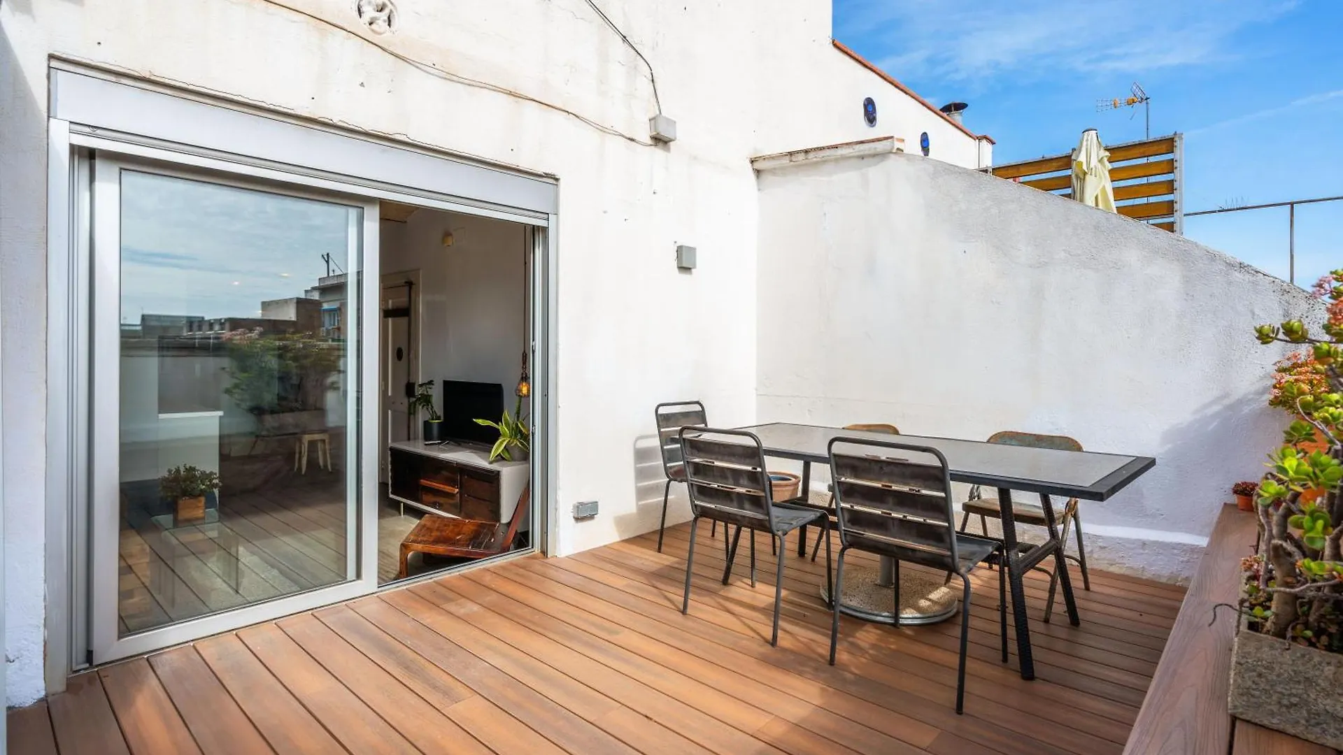 Barcelona Bliss 1Br Haven W Terrace In Gracia Lejlighed