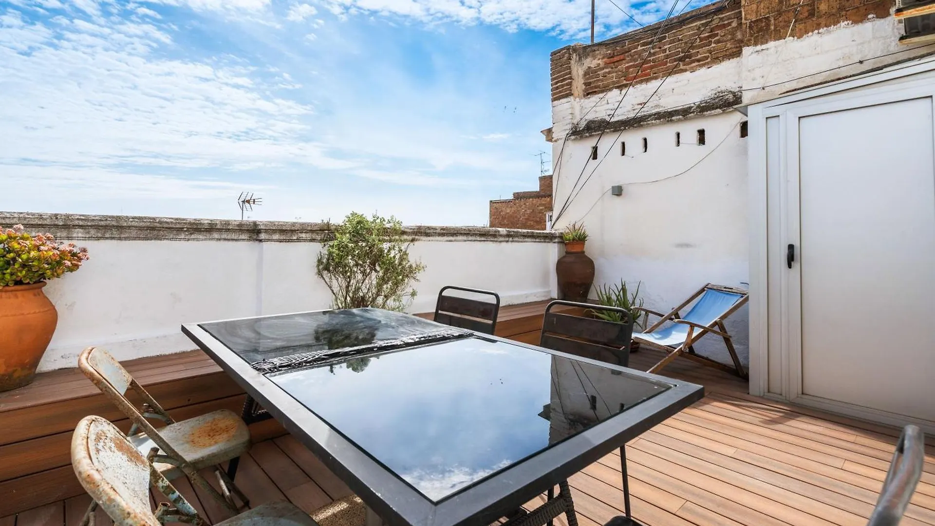 Barcelona Bliss 1Br Haven W Terrace In Gracia Lejlighed 0*,