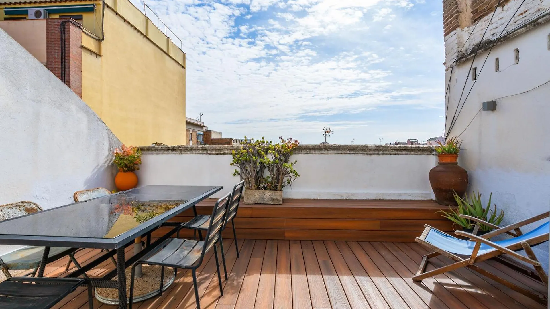 Barcelona Bliss 1Br Haven W Terrace In Gracia Lejlighed